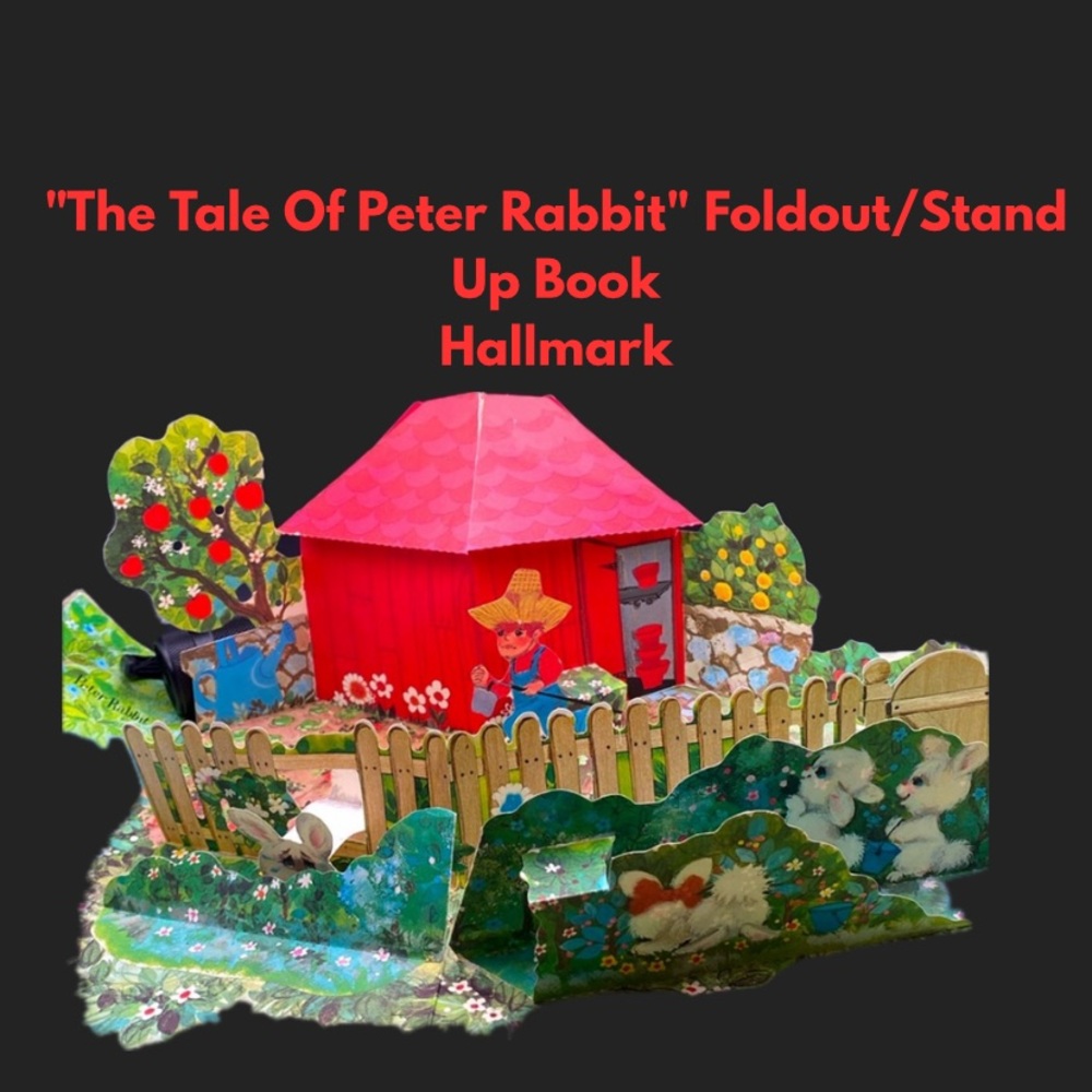 “The Tale Of Peter Rabbit” Foldout/Stand Up Book